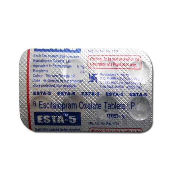 Esta 5 mg Tablet (10 Tab)