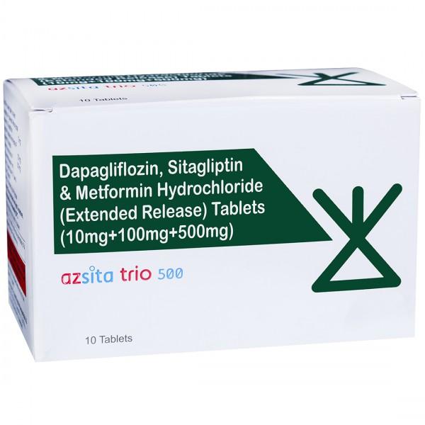 Azsita Trio 500 mg Tablet (10 Tab)