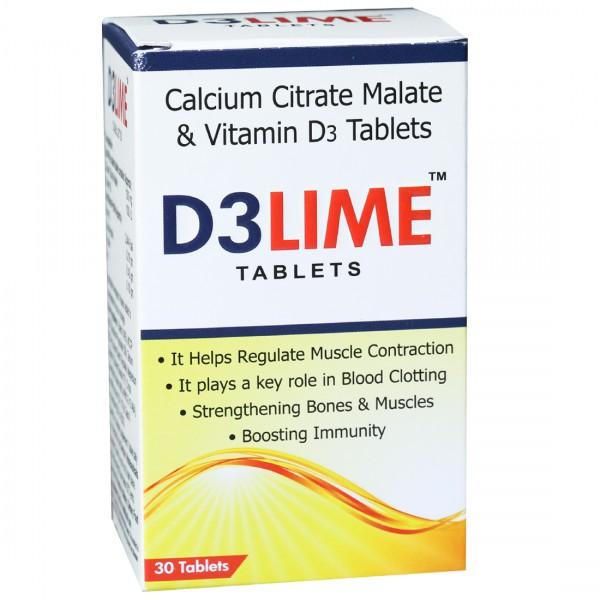 D3Lime 30 Tablets