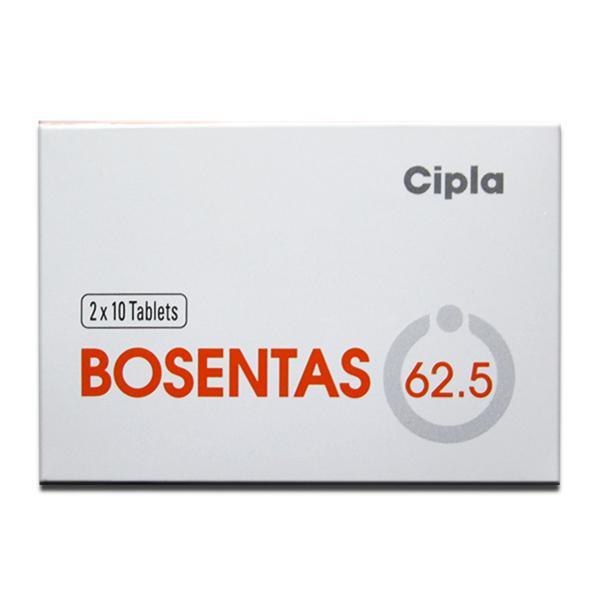 Bosentas 62.5 mg Tablet (10 Tab)