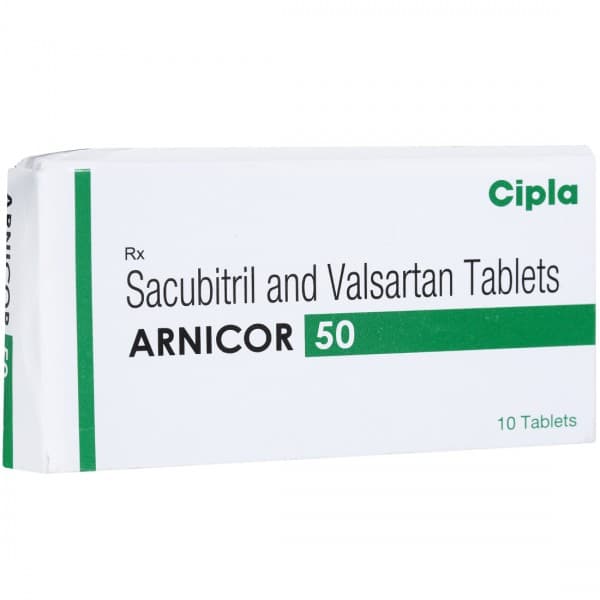 Arnicor 50 mg Tablet (10 Tab)