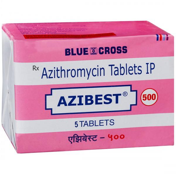 Azibest 500 mg Tablet (5 Tab)