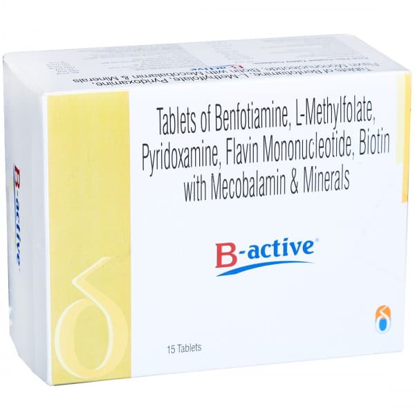 B Active 15 Tablets
