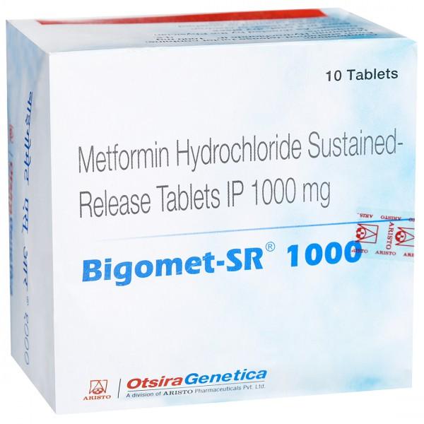 Bigomet SR 1000 mg Tablet (10 Tab)