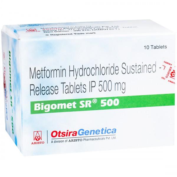 Bigomet SR 500 mg Tablet (10 Tab)
