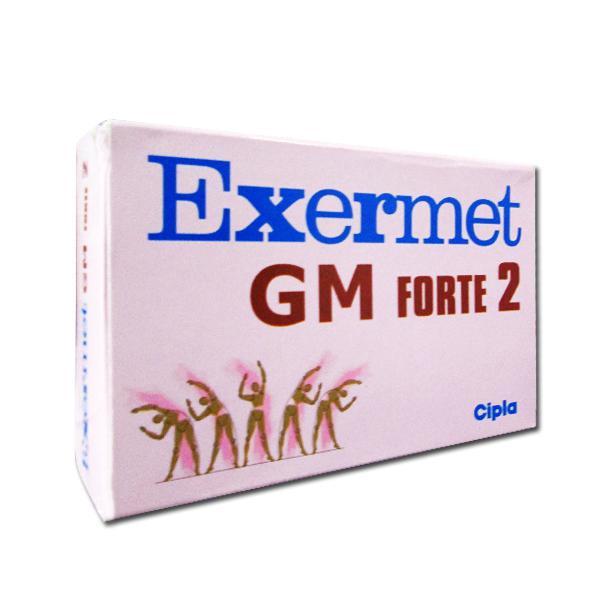 Exermet GM Forte 2 mg Tablet (10 Tab)
