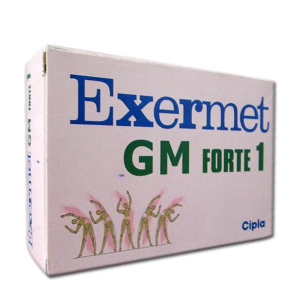 Exermet GM Forte 1 mg Tablet (10 Tab)