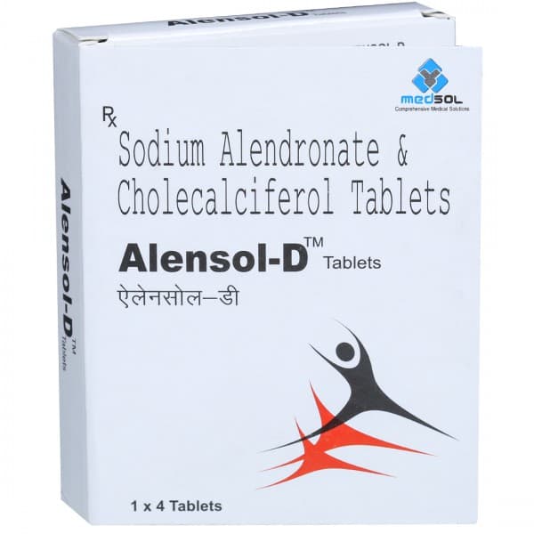 Alensol D 70 mg/5600 IU Tablet (4 Tab)