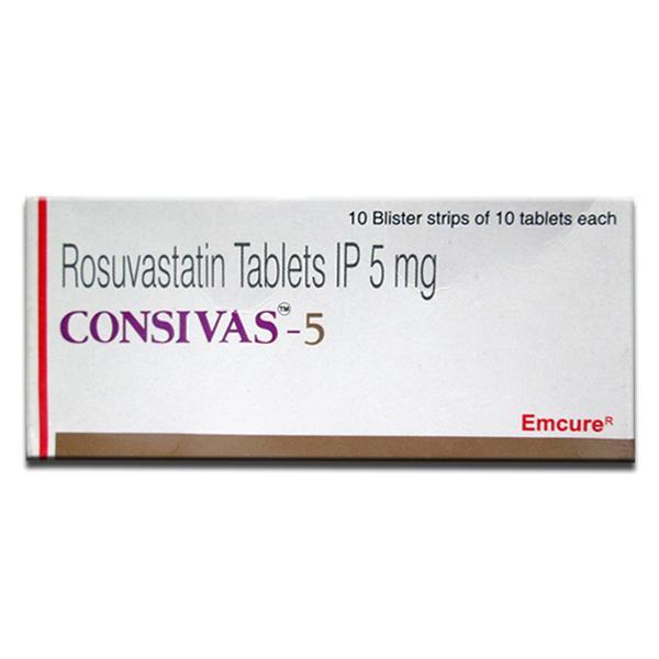 Consivas 5 mg Tablet (10 Tab)