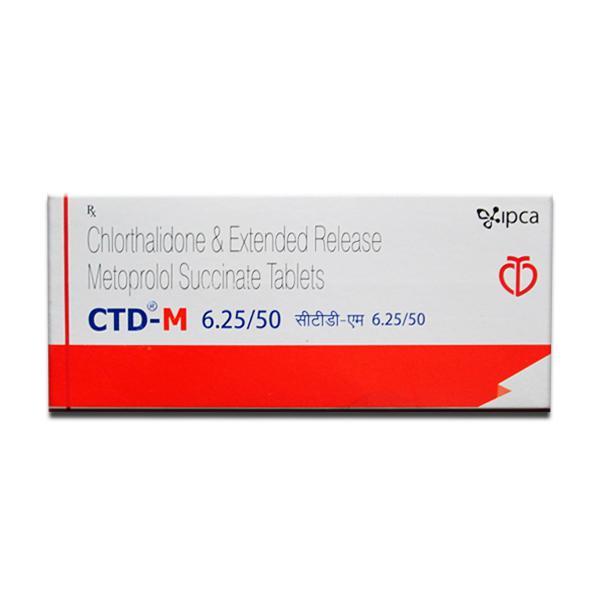 Ctd M 6.25/50 mg Tablet (10 Tab)