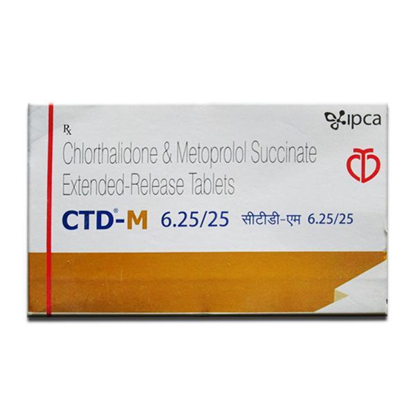 Ctd M 6.25/25 mg Tablet (10 Tab)
