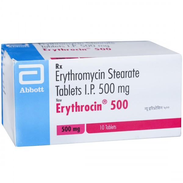 Erythrocin 500 mg Tablet (10 Tab)