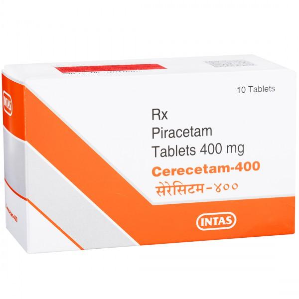 Cerecetam 400 mg Tablet (10 Tab)