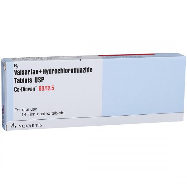 CO Diovan 80/12.5 mg Tablet (14 Tab)