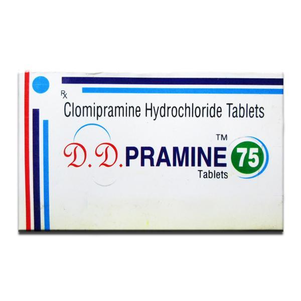 D D Pramine 75 mg Tablet (10 Tab)