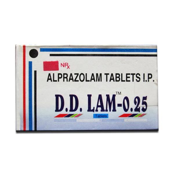 D D Lam 0.25 mg Tablet (10 Tab)
