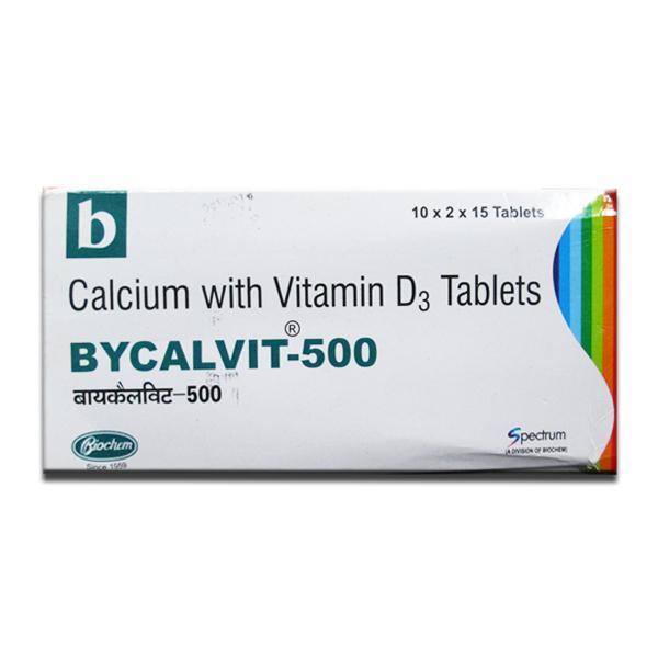 Bycalvit 500 mg Tablet (15 Tab)