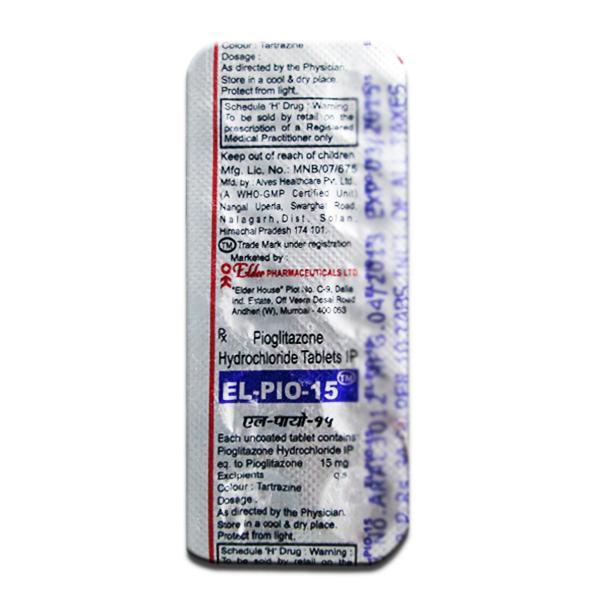 EL Pio 15 mg Tablet (10 Tab)