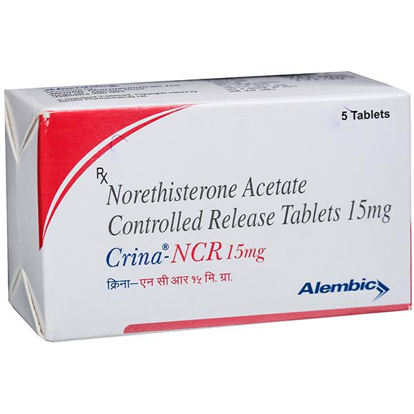 Crina Ncr 15 mg Tablet (5 Tab)