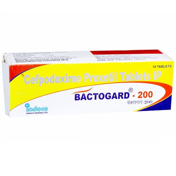 Bactogard 200 mg Tablet (10 Tab)