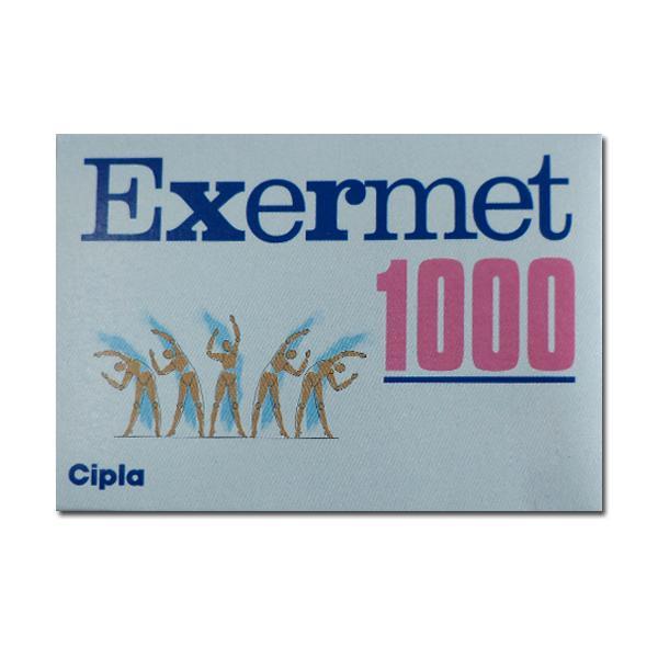 Exermet 1000 mg Tablet (10 Tab)