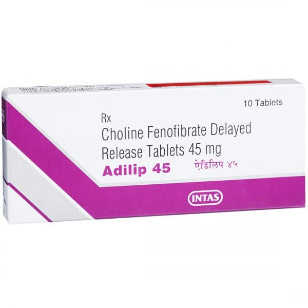 Adilip 45 mg Tablet (10 Tab)