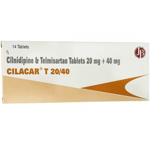 Cilacar T 20/40 mg Tablet (14 Tab)