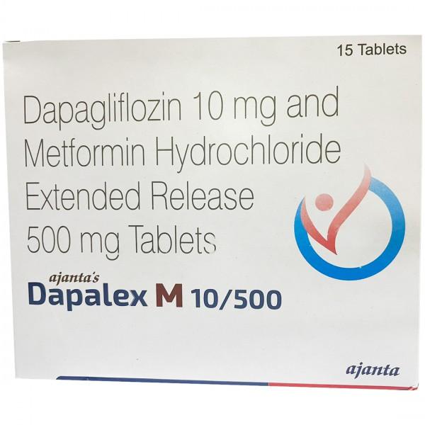 Dapalex M 10 mg/500 mg Tablet (15 Tab)