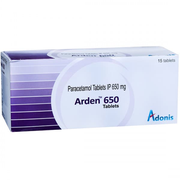 Arden 650 mg 15 Tablets