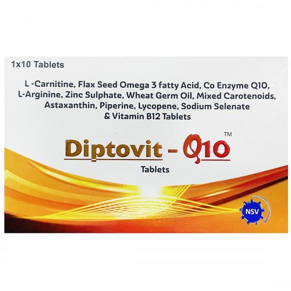 Diptovit Q10 10 Tablets