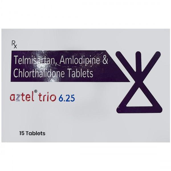 Aztel Trio 6.25 mg Tablet (15 Tab)