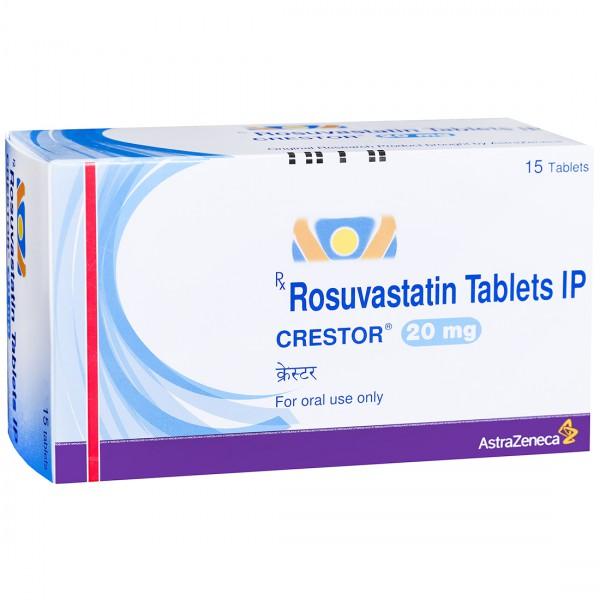 Crestor 20 mg Tablet (15 Tab)
