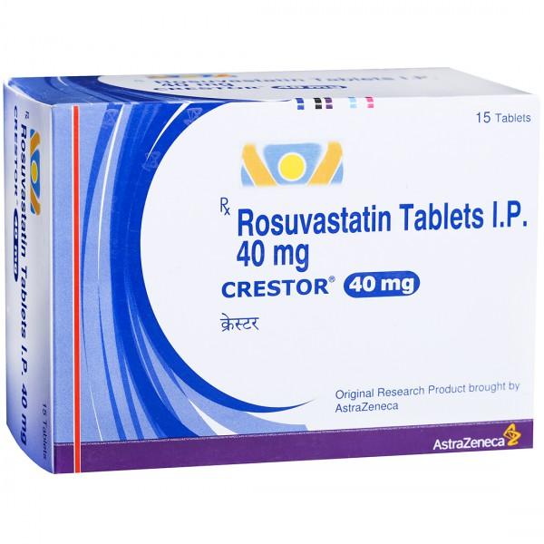 Crestor 40 mg Tablet (15 Tab)