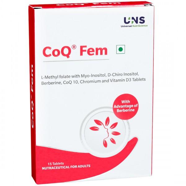 CoQ Fem 15 Tablets