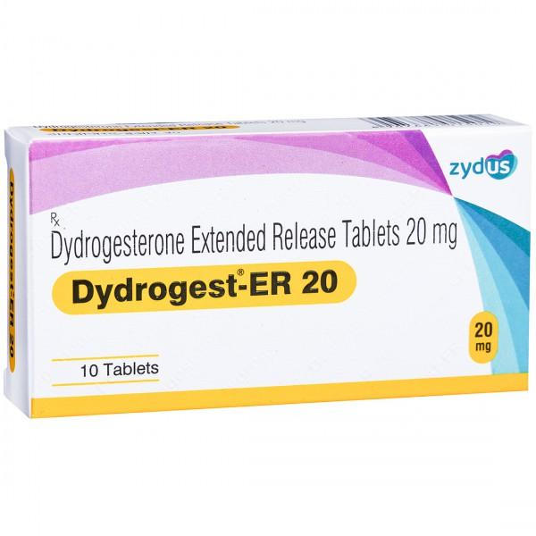 Dydrogest ER 20 mg Tablet (10 Tab)
