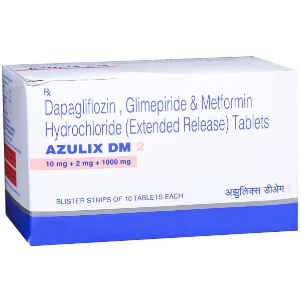 Azulix DM 2 mg Tablet (10 Tab)