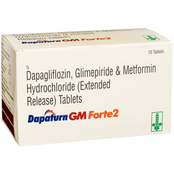 Dapaturn GM Forte 2 mg Tablet (10 Tab)