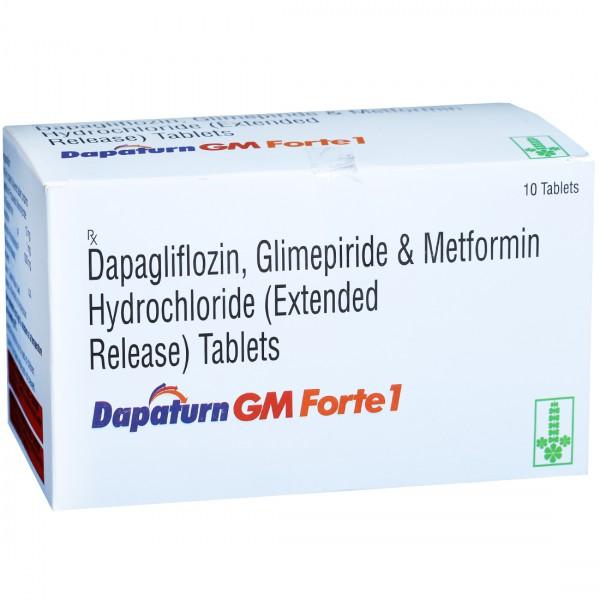 Dapaturn GM Forte 1mg Tablet (10 Tab)