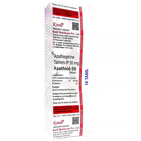Azathiol 50 mg Tablet (10 Tab)