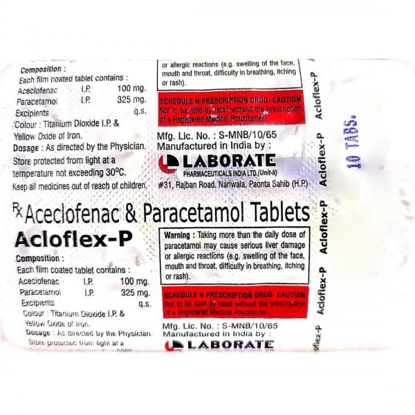 Acloflex P Tablet (10 Tab)