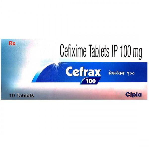 Cefrax 100 mg Tablet (10 Tab)