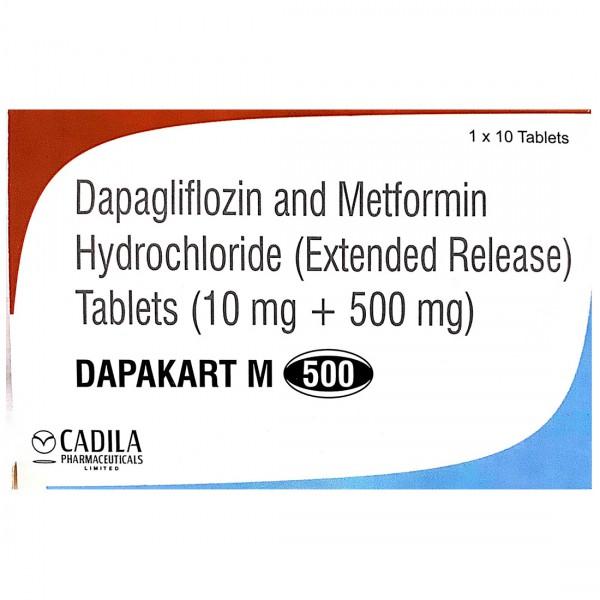 Dapader Met XR 10/500 mg Tablet (15 Tab)