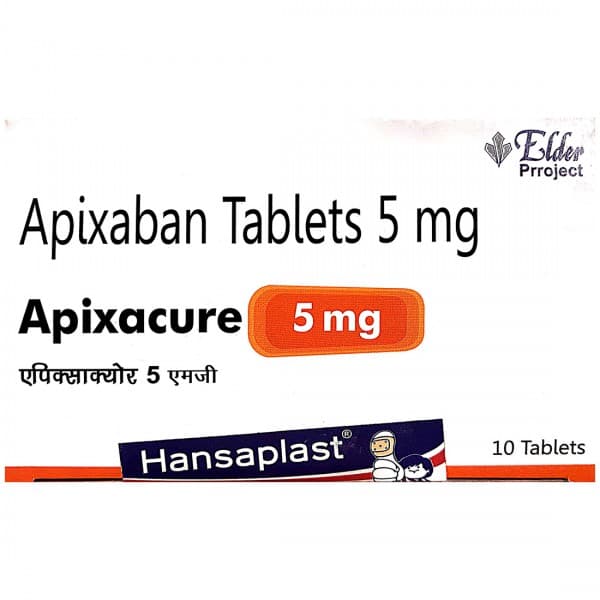 Apixacure 5 mg Tablet (10 Tab)