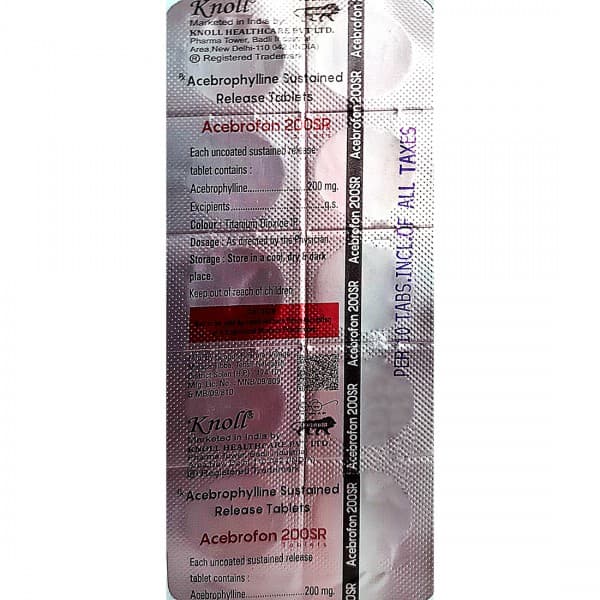 Acebrofon 200 SR Tablet (10 Tab)