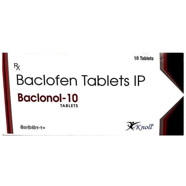 Baclonol 10 mg Tablet (10 Tab)