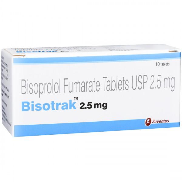 Bisotrak 2.5 mg Tablet (10 Tab)