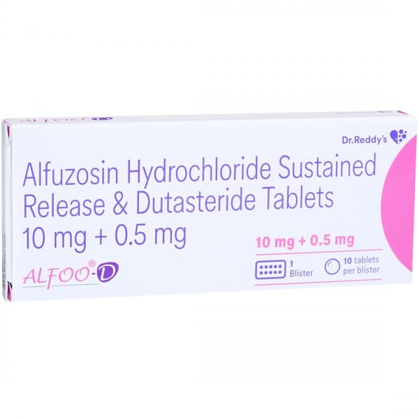 Alfoo D 10 mg + 0.5 mg Tablet (10 Tab)