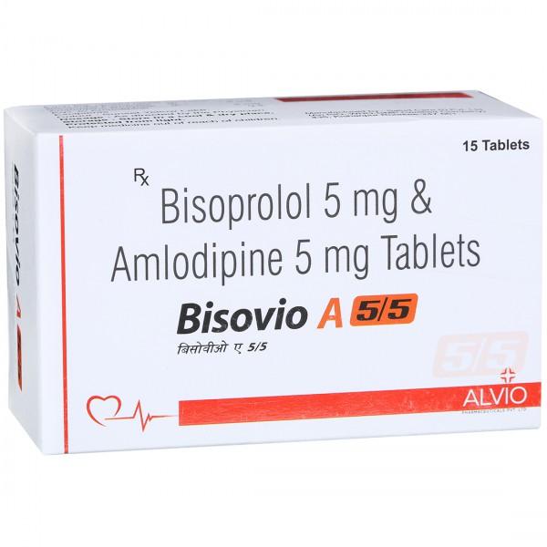 Bisovio A 5/5 mg Tablet (15 Tab)