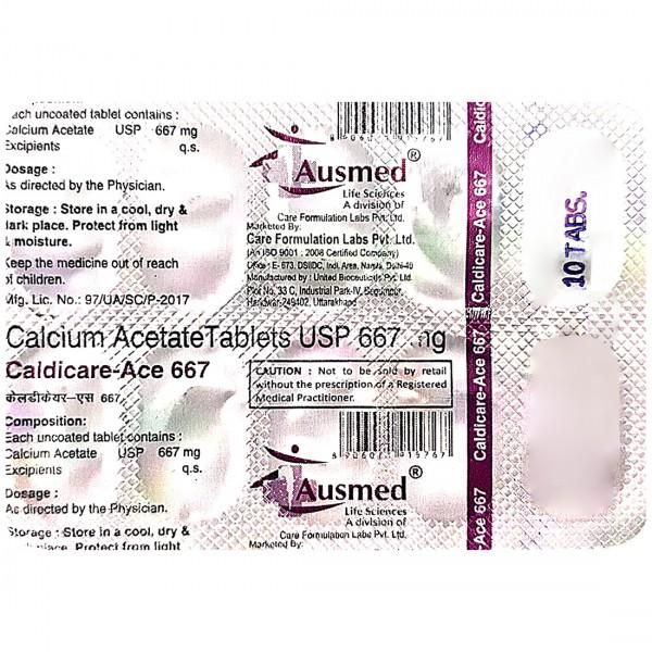 Caldicare Ace 667 Tablet (10 Tab)