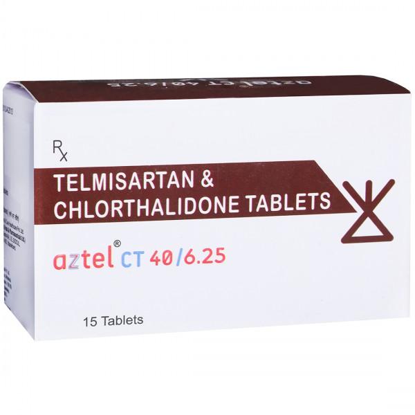 Aztel CT 40/6.25 mg Tablet (15 Tab)